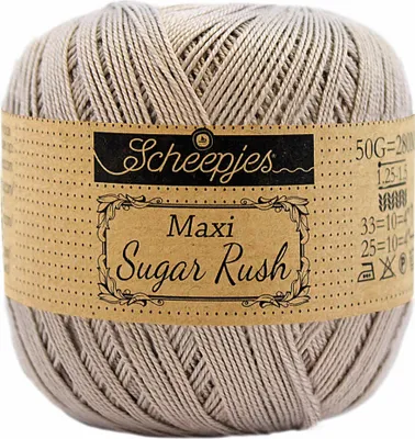 Produktbild von Scheepjes Maxi Sugar Rush 50g (406) Soft Beige