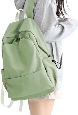 Produktbild von Leichter grüner Laptop Rucksack 15,6 Zoll wasserdicht für Schule