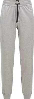 Produktbild von BOSS Herren Jogginghose Mix&Match Stretch Baumwolle Logo Stickerei  Grau L