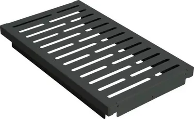 Produktbild von Bankauflage Palatino Metall 69 x 40 cm RAL 7016 anthrazitgrau