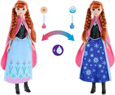 Zdjęcie produktu dla Disney Frozen HTG24, Lalka modowa, Damski, 3 lat(a), Chłopak, dziewczyna, 324 mm, Wielobarwny