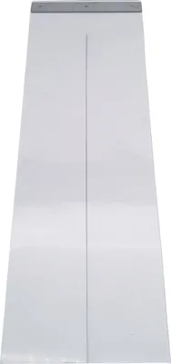 Produktbild von Zettl GmbH Lamellenvorhang für Kleintiere, BxH 20x40cm. PVC Streifenvorhang für Hundehütten, Katzenklappen, Ställe, Öffnungen im Gartenhaus, in der Werkstatt