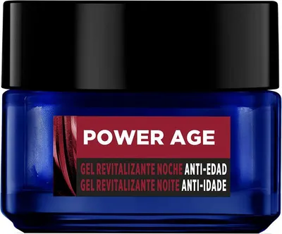 Produktbild von LorÉal paris MEN EXPERT POWER AGE Anti-Aging-Gel für die Nacht, revitalisierend 50 ml