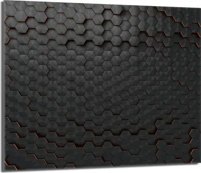 Obrázek produktu pro Kryt varné desky 60x52 keramický kryt varné desky splashback skleněná deska deco prkénko na krájení, vzor černá