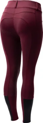 Produktbild von Horze Evelyn Damen Vollbesatzreithose  , Rot, 44