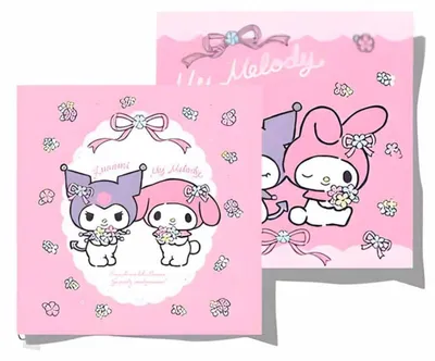 Productafbeelding van Sanrio My Melody Hello Kitty kussen. Één maat