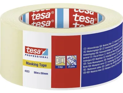 Productafbeelding van Tesa 4323 Tesakrepp Maskingtape Beige 50 mm x 50 m