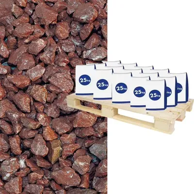Produktbild von Marmorsplitt Rouge 8-16mm 1125kg