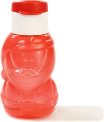 Produktbild von TUPPERWARE Kinder 350 ml rot Nikolaus EcoEasy Trinkflasche Eco Ökoflasche