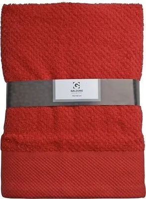 Produktbild von Galzone Handtuch Baumwolle 70x140cm 400g rot