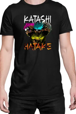 Produktbild von Herren T-Shirt Naruto Kakashi Hatake 09, Man 3XL / Schwarz