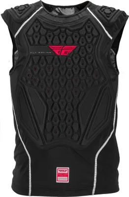Produktbild von Protektorenweste Brustschutz Weste für Kinder Barricade Fly Racing Schwarz Rot