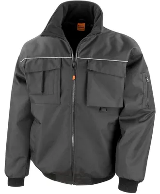 Image de Veste pilote / veste de travail Workguard pour homme FK989 (4XL) (noir)