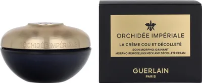 Obrázek produktu pro Guerlain Orchidée Impériale The Neck And Décolleté Cream, Ženy, Univerzální pleť, Proti stárnutí, Proti vráskám, Pružnost, Zpevňující, Vyhlazující, Tónování, 75 ml, Dávkovač, AQUA (WATER), SQUALANE, CETEARYL ISONONANOATE, PENTYLENE GLYCOL, C15-19 ALKANE, JOJOBA ESTERS,...