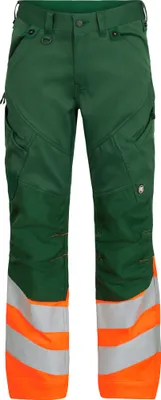 Produktbild von ENGEL Warnschutz Bundhose Safety Herren 2546-314 Gr. 24 grün/orange