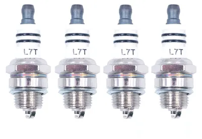 Obrázek produktu pro 4 zapalovací svíčky L7T pro dvoutaktní motory sekaček a řetězových pil