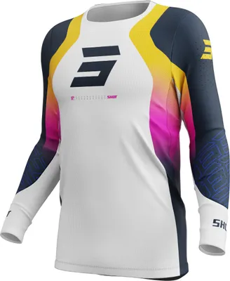 Produktbild von Shot Aerolite Ultra Motocross Jersey, blau/pink, XL