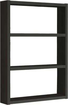 Produktbild von Regal Albali, Gestell, Wandregal, Mehrzweckregale, 43x9h60 cm, Schwarz