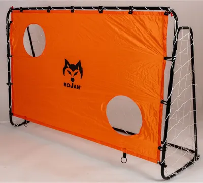 Produktbild von ROJAN Fußballtor mit Torwand 180x120x60cm orange Fußball spielen Tor Garten Fussball