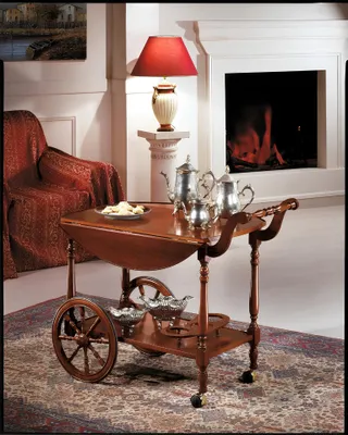 Immagine prodotto di Tavolino Tavolino in vero legno stile antico barocco rococò