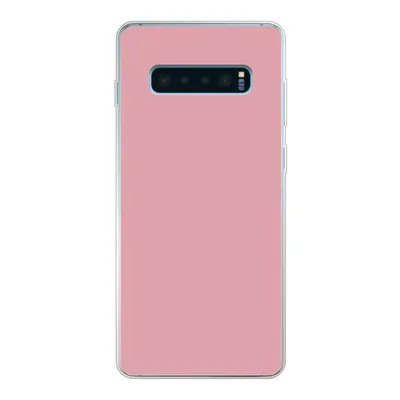 Produktbild von MuchoWow® Handyhülle Schutzhülle Hülle für Samsung Galaxy S10 Plus Rosa - Farben - Innenraum - Einfarbig - Farbe Silikon Softcase Handy Hülle - Schutzhülle