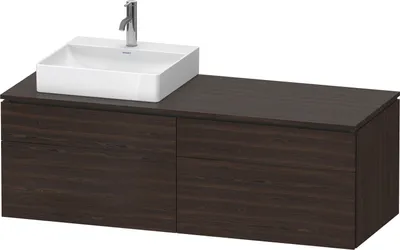 Produktbild von DURAVIT LC4870L69690000 Konsolen-WTU wandh L-Cube 550x1400x48