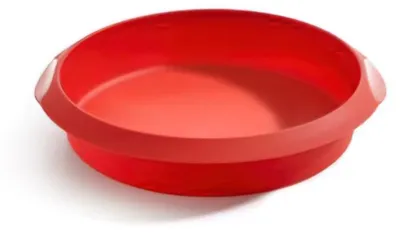 Imagen del producto de LEKUE Molde clásico para tartas Lékué, tarta redonda, 26 cm | rojo