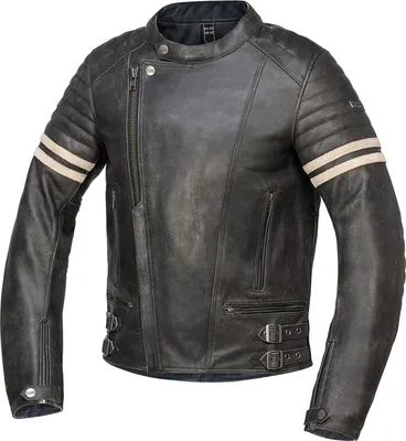 Produktbild von IXS Andy Motorrad Lederjacke, schwarz, 56