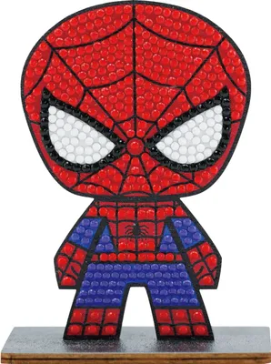 Produktbild von Diamond Painting "Crystal Art Buddy", 11 x 8 cm Spiderman