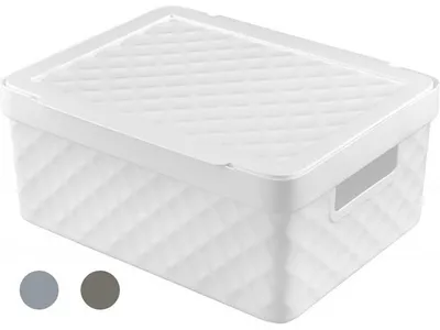 Obrázek produktu pro Heidrun Úložný box Diamond s víkem 11l