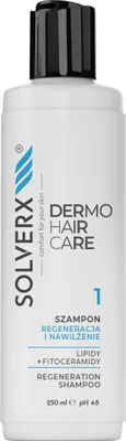 Image de Solverx Dermo Hair Care Shampoo 250 ml Pour les cheveux