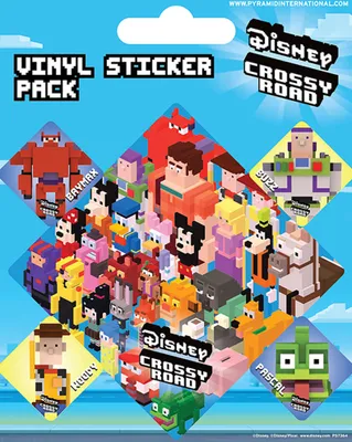 Immagine prodotto di Crossy Road - Set di adesivi - Personaggi