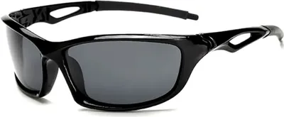 Immagine prodotto di J&W Occhiali da sole polarizzati da uomo per lo sport Xinxife Black Glasses