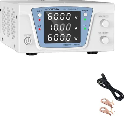 Obrázek produktu pro Napájecí zdroj, nastavitelný rozsah napětí, vysoký proudový výstup, KPS6010D 60V 10A