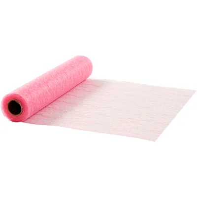 Produktbild von Creativ Company Tischläufer Netzstoff rosa 10 Meter Dekoration