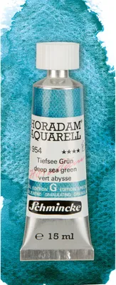 Produktbild von Schmincke Horadam Aquarell 15ml Tiefsee Grün 14954006
