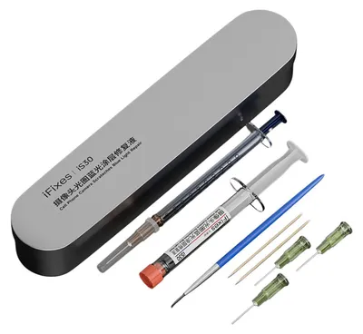Produktbild von Reparaturflüssigkeitsset für Kratzer auf der Telefonkamera und Blaulicht