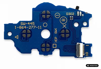 Produktbild von Sony PSP 1000 / 1004 Power Switch Board | On/Off Button PCB Replacement