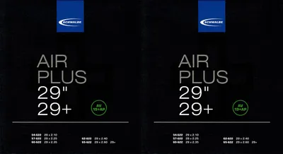 Produktbild von Schwalbe Schlauch AV19+AP Air Plus 40mm (29+") 54/65-622