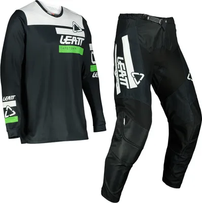 Zdjęcie produktu dla Leatt Moto 3.5 Ride Motocross Jersey and Hose Set, schwarz, XS