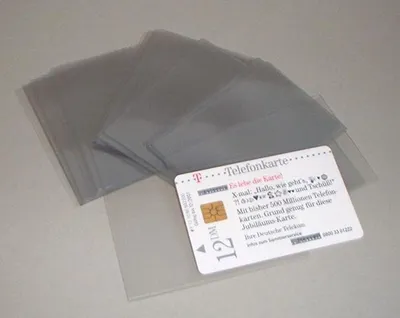 Produktbild von Prophila Collection 50 Telefonkarten-Schutzhüllen