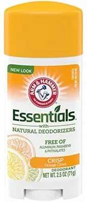 Obrázek produktu pro Arm & Hammer Essentials tuhý dezodorant 71g | Bez hliníku | Citrusovo-pomerančová vůně