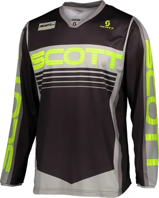Immagine prodotto di Maglia Scott 350 Race Uomo , Grigio Giallo, 2XL