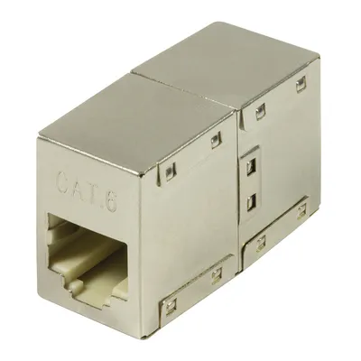 Image de Logilink Connecteur de câble patch 1:1 Cat.6 STP, boîtier métallique