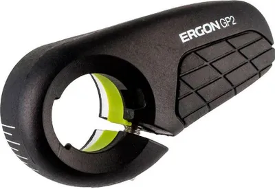 Produktbild von Ergon Gp2 Right Lenkerhörnchen Schwarz Schwarz One Size
