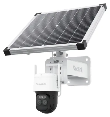 Produktbild von Reolink TrackMix G790 mit Solarpanel Plus - 2K 4 MP 4G LTE PTZ-Überwachungskamera, Dual-Objektiv, 6x Hybridzoom, Bewegungsverfolgung
