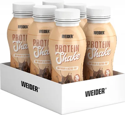Produktbild von Weider Protein Shake (6x330ml) Milk Chocolate - Eiweiße - Eiweiß RTD