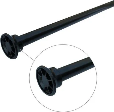 Produktbild von Famanu Duschvorhangstange ausziehbar - 75 bis 135 cm
