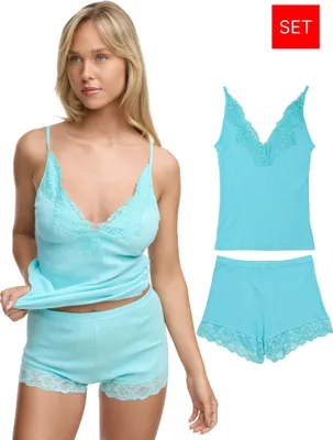 Immagine prodotto di Set pigiama da donna Tazzio F909 (menta, XS)