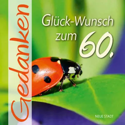 Produktbild von Glück-Wunsch zum 60.